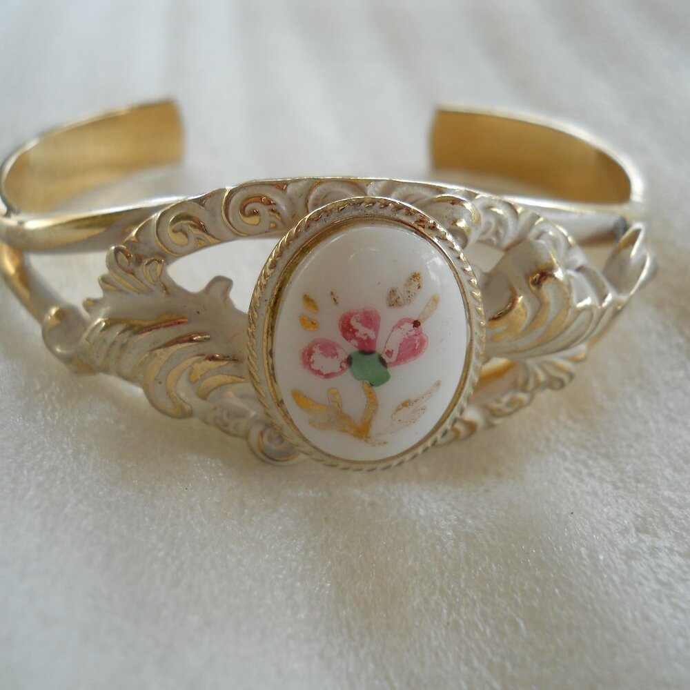 Victorian Inspired Cuff Bracelet   330